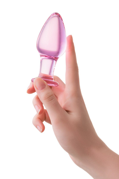 Analna čaura Sekus Glass, staklo, ružičasta, 10 cm, 4 cm