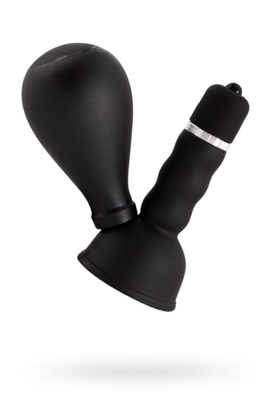 Black Red bi TOIFA vibracioni masažer za bradavice sa kruškom, ABS plastika, Crna, 8,2 cm (905002-5)