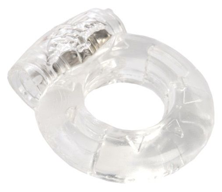 Debeli prozirni prsten za erekciju sa vibratorom