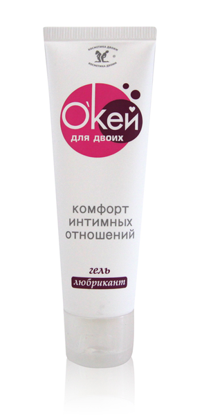 Gel mazivo Okei za dvoje - 50 gr.