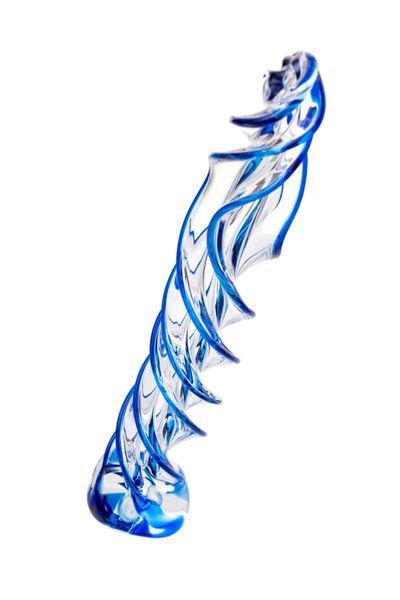 Nerealni Dildo Sekus Glass, staklo, prozirno, 18,5 cm