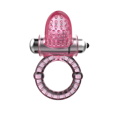 Prsten za erekciju sa vibracijom roze