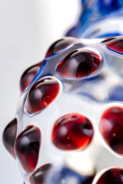Sekus Glass dvostrani Dildo, staklo, prozirno, 20,5 cm