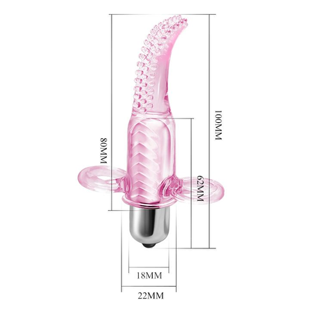 Vibracioni masažer na prstima, stimulator klitorisa