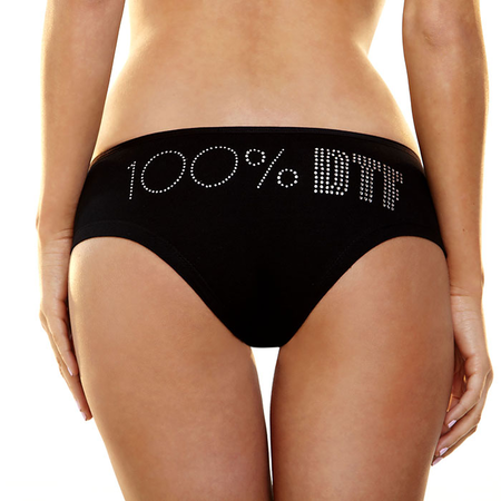 100% DTF gaćice sa šljokicama