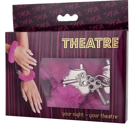 Toifa Theatre lisice, krzno, roze, 28 cm.