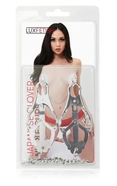 Metalne kopče na bradavicama deteline