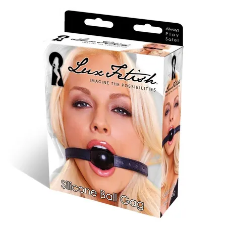 Geg sa kuglicom od silikona sa podesivim kaišem