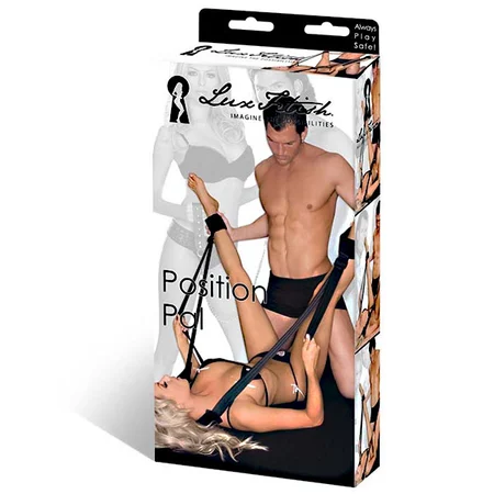 Crna podrška sa podlogom za vrat