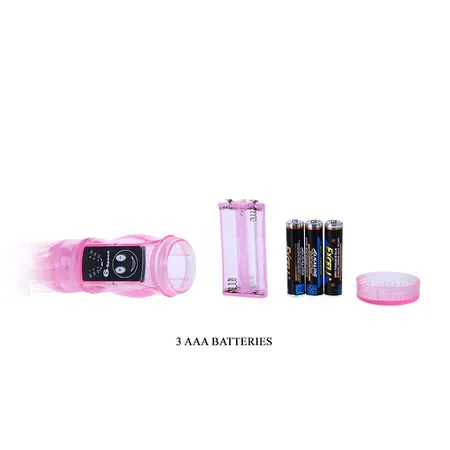 Vibromasažer se savija sa trostrukom stimulacijom