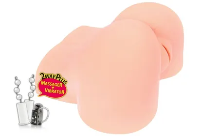 Alice +, vagina masturbator i anus i po sa vibracijom, rotacijom