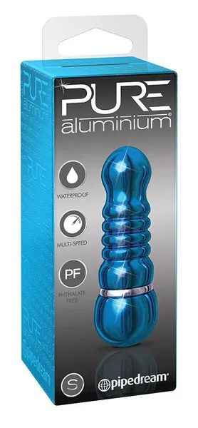 Plavi aluminijumski vibrator Blue Small .