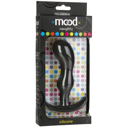 Crni čep za nošenje Mood Naughti 2 4.5 Silicone-11,4 cm.