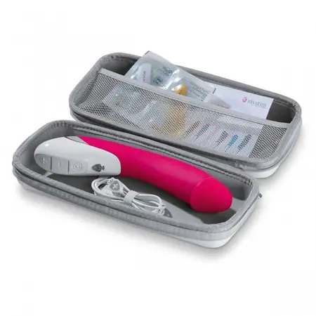 Mistim Terrific Truman silikonski Vibrator, roze, 27 cm