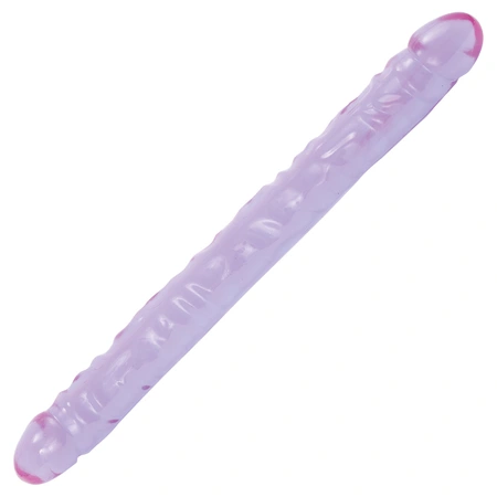 Dvostruki ljubičasti Dildo Double Dong Purple Jellie-46 cm.