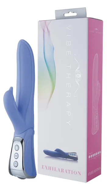 Vibe Therapi ekhilaration plavi vibrator .