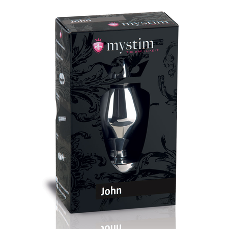 Analni čep mistim John električna stimulacija hirurški čelik l 10,5 cm