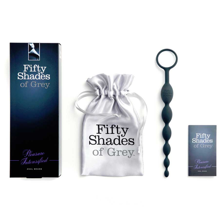 Analni lanac anal beads Crna fifty shades of grey