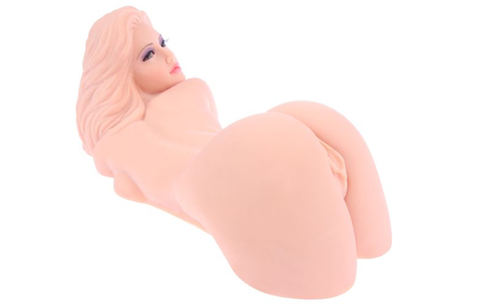 Hera 1, masturbator žensko telo 3D, tri rupe sa vibracijom, rotacijom
