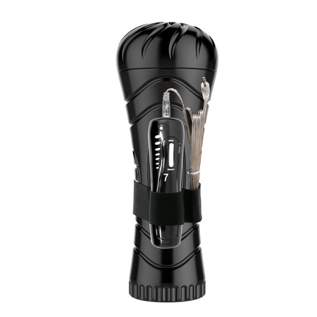 Masturbator u tikvici Pink Mouth Vibrating BM-00900T27Z-2