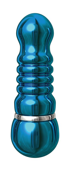 Plavi aluminijumski vibrator Blue Small .