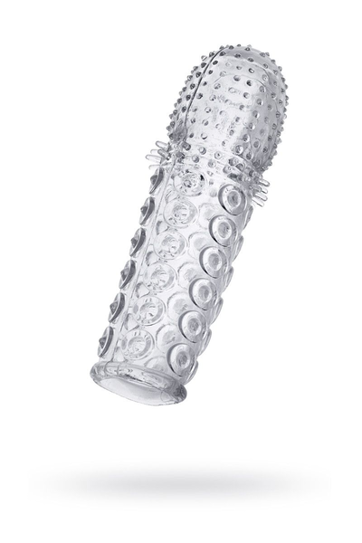 Reljefna mlaznica TOIFA, TPE, prozirna, 13,5 cm