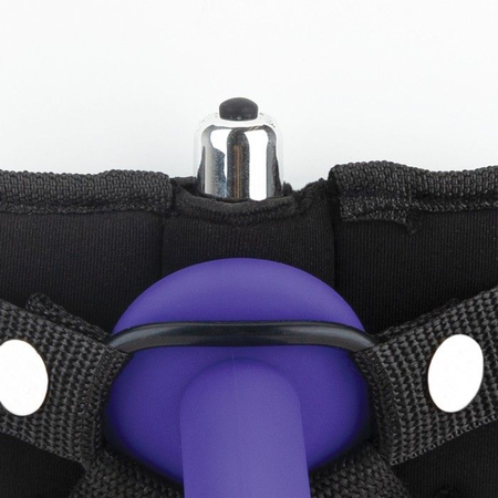 Strapon crne neoprenske Gaćice Strapon on Harness