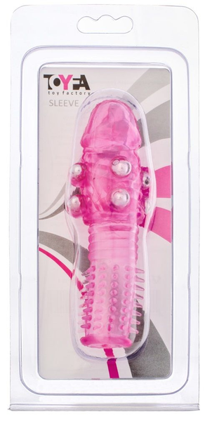 Toifa kuglični dodatak, TPE, roze, 13,5 cm