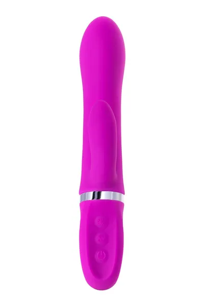 Jos Joli vibrator sa klitorisnim stimulatorom, sa VOV režimom, silikon, ljubičasta, 19,6 cm
