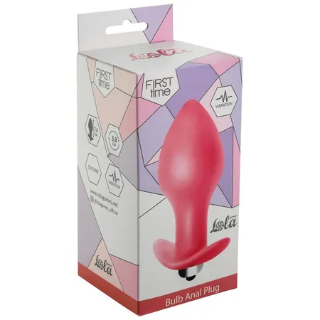 Analni čep sa vibracijama Bulb Anal plug Pink (AAA baterije) 5006-01lola