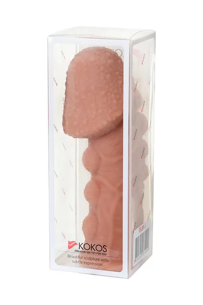 Dodatak za falus, sa mehurićima, vencima i rebrima, veličina S, Ektreme Sleeve