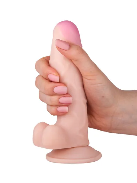 Dildo na usisnoj čaši u laminatu, l 155 mm d 42 mm art. 814700