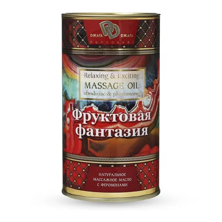 Натуральное массажное масло фруктовая фантазия .