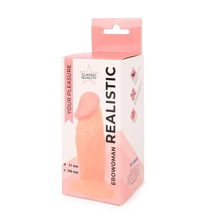 FALLOIMITATOR l radnog dela 100 mm d 31 mm, boja gola, PVC art. ER-30060