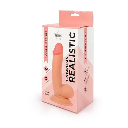 FALLOIMITATOR l radnog dela 125 mm d 35 mm, boja gola, TPE art. ER-30062