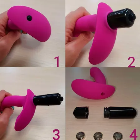 Vibromasažer boja fuxija