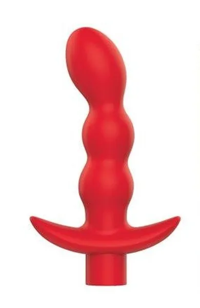 Crveni vibrator Sveet Tois - 11 cm.