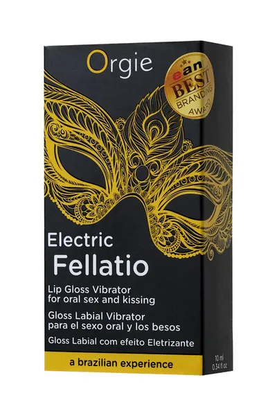 Orgie Electric fellatio sjaj za usne sa vibracionim efektom, 10ml