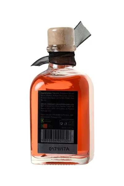 Orgie Lips masažni komplet za igre sa ukusom jagode (jestivo ulje, pero) 100ml