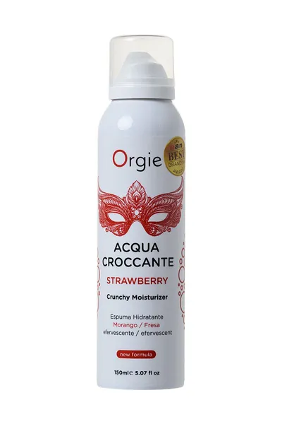 Orgie Ackua Croccante Stravberri 150ml hrskava pena za masažu