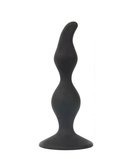 Crna analna čaura sa kosim vrhom - 11 cm.