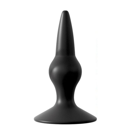 Crni Analni čep sa zadebljajućom kuglicom-9 cm.