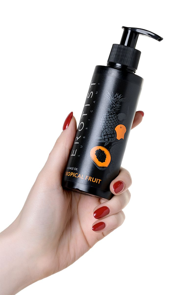 Erotist tropsko voće ulje za masažu, jestivo, tropsko voće, 150 ml
