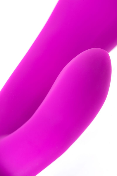 Jos Joli vibrator sa klitorisnim stimulatorom, sa VOV režimom, silikon, ljubičasta, 19,6 cm