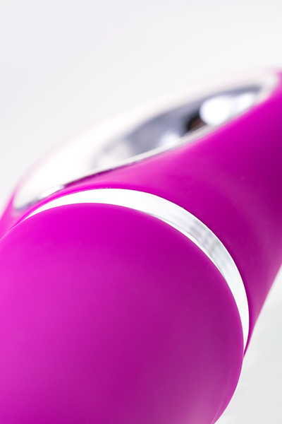 Jos Joli vibrator sa klitorisnim stimulatorom, sa VOV režimom, silikon, ljubičasta, 19,6 cm