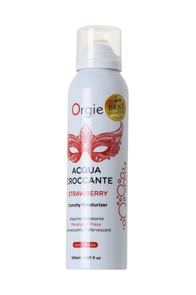 Orgie Ackua Croccante Stravberri 150ml hrskava pena za masažu