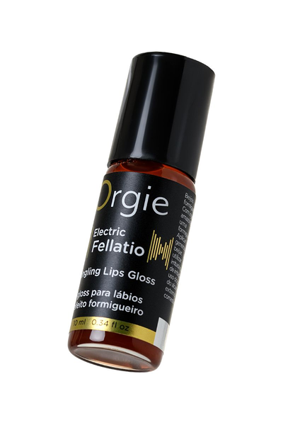 Orgie Electric fellatio sjaj za usne sa vibracionim efektom, 10ml