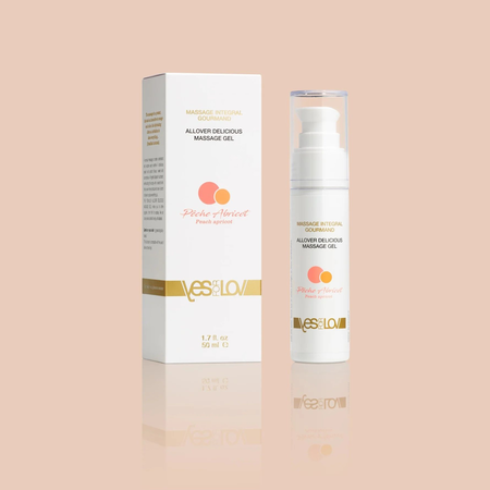 Svestrani gel za masažu 3 u 1 Allover Delicious masažni gel | breskva-Apricot