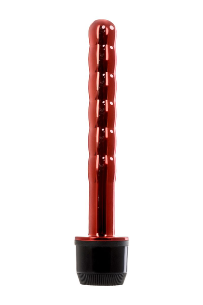 Vibrator TOIFA Trio Vibe, TPE, crvena, 15,5 cm