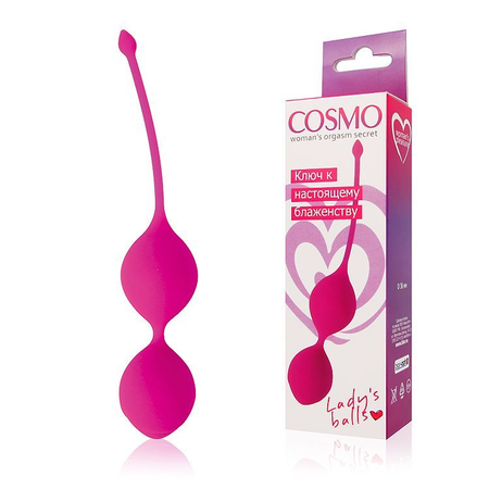 Kuglice vaginalne boje roze D 36 mm art. CSM-23002